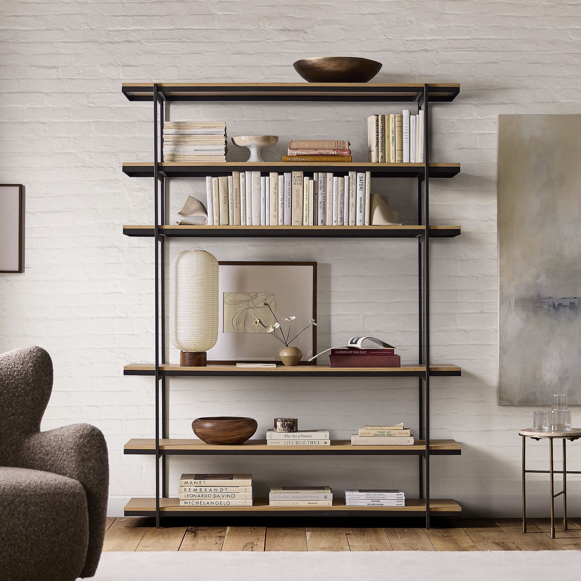Pierce Wide Shelf Unit 60" thumbnail 2