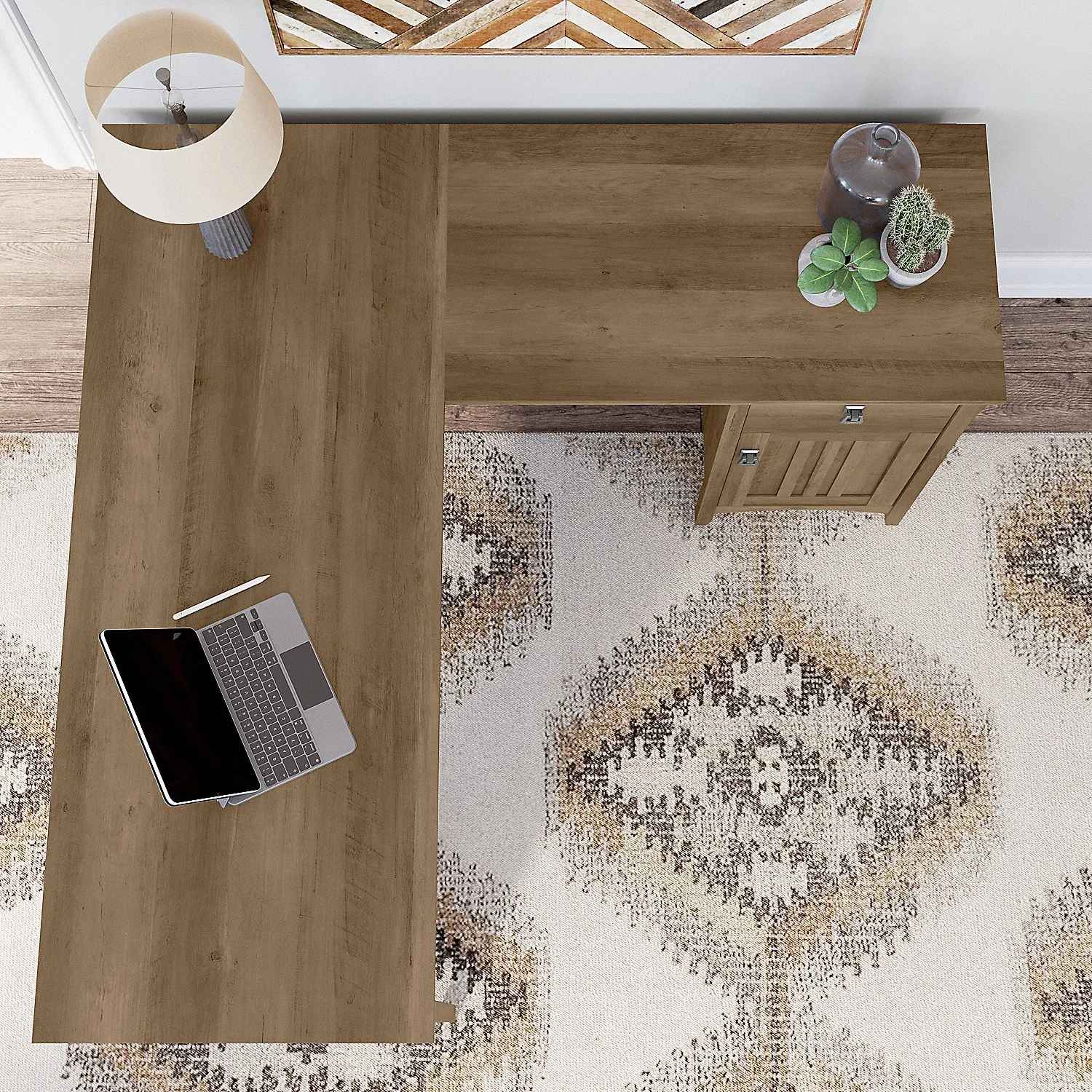 Khadesha L Shaped Computer Desk thumbnail 6