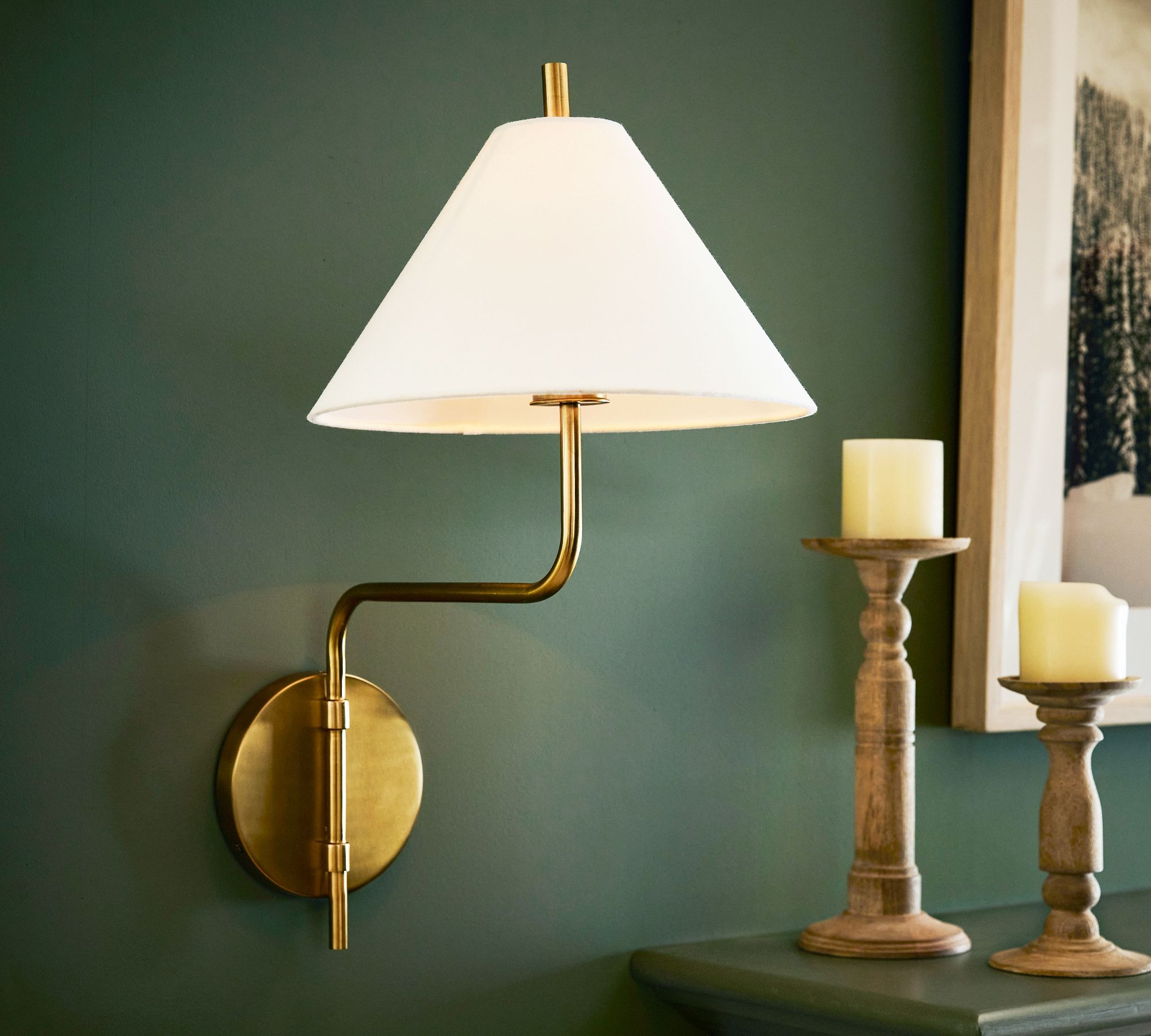 Monroe Metal Sconce thumbnail 2