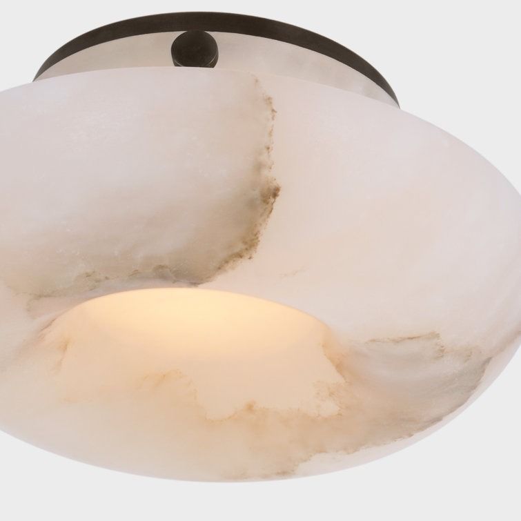 Cappello 6 Flush Mount in Alabaster and Bronze thumbnail 2