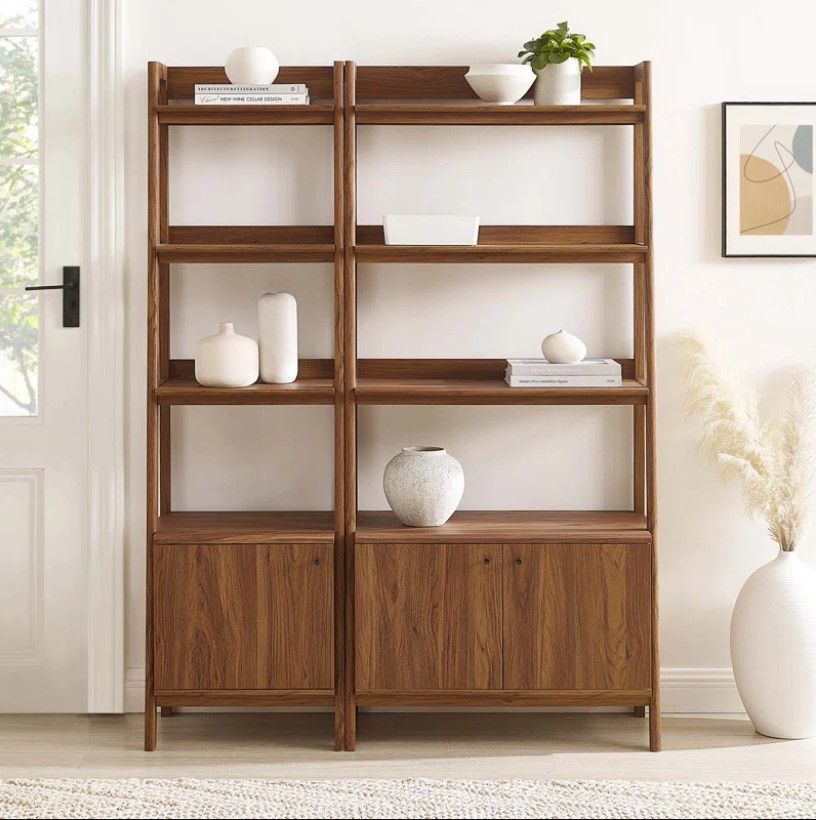 Modway Bixby Wood Bookshelves thumbnail 2