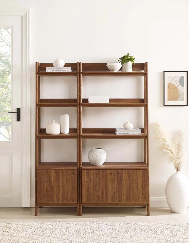 Modway Bixby Wood Bookshelves thumbnail 4