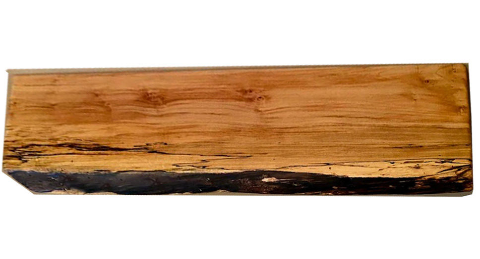 Maple Floating Shelf with Live Edge 48" thumbnail 3