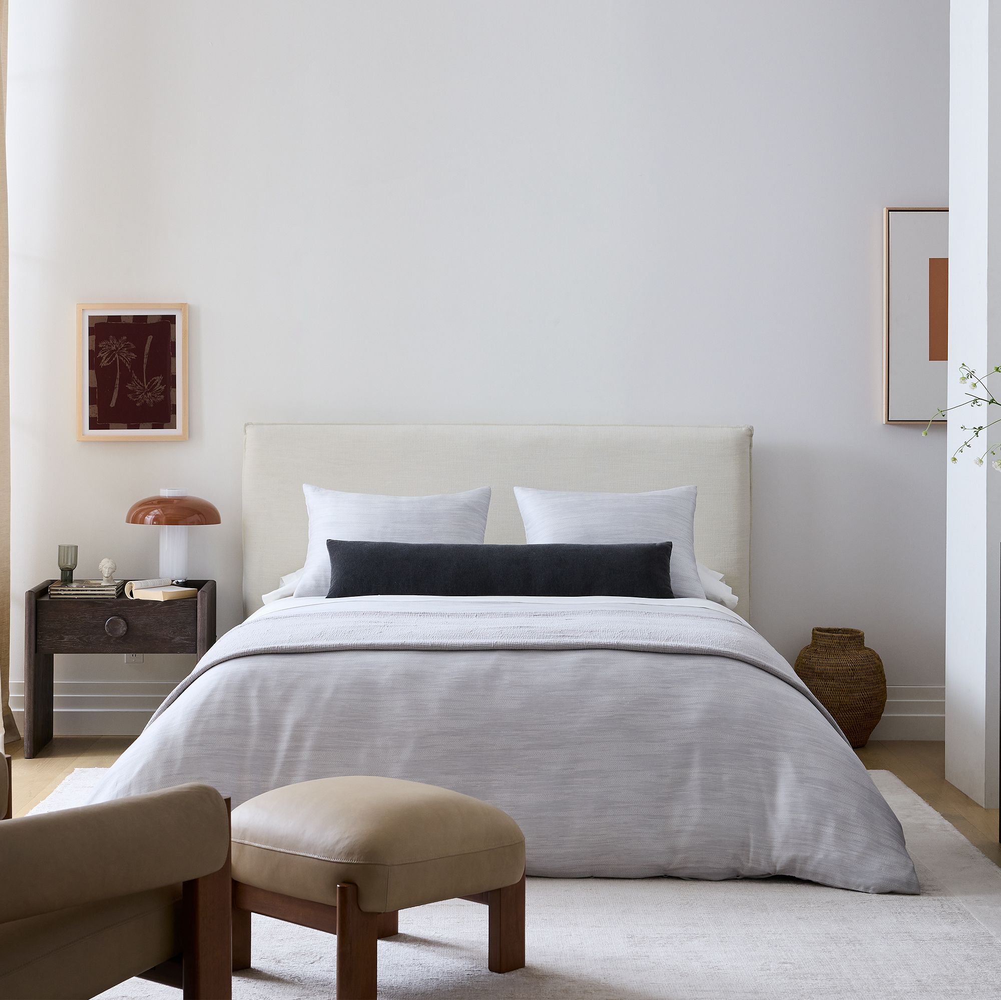 Silky TENCEL Striated Duvet Cover King thumbnail 2