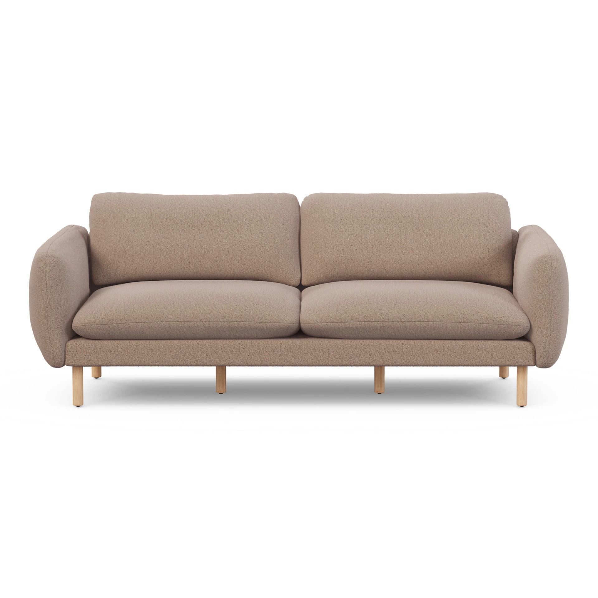 Sanders 85.5 Sofa Sandstone Wool Boucle thumbnail 3
