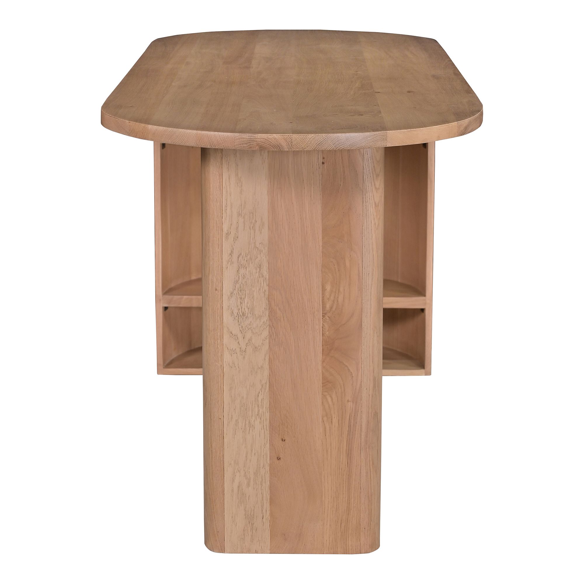 Edgar Solid Oak Desk thumbnail 4