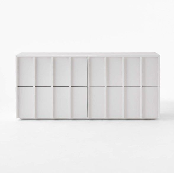 Banyan 4 Drawer White Wood Dresser thumbnail 2