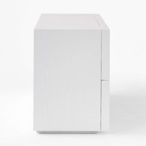 Banyan 4 Drawer White Wood Dresser thumbnail 3