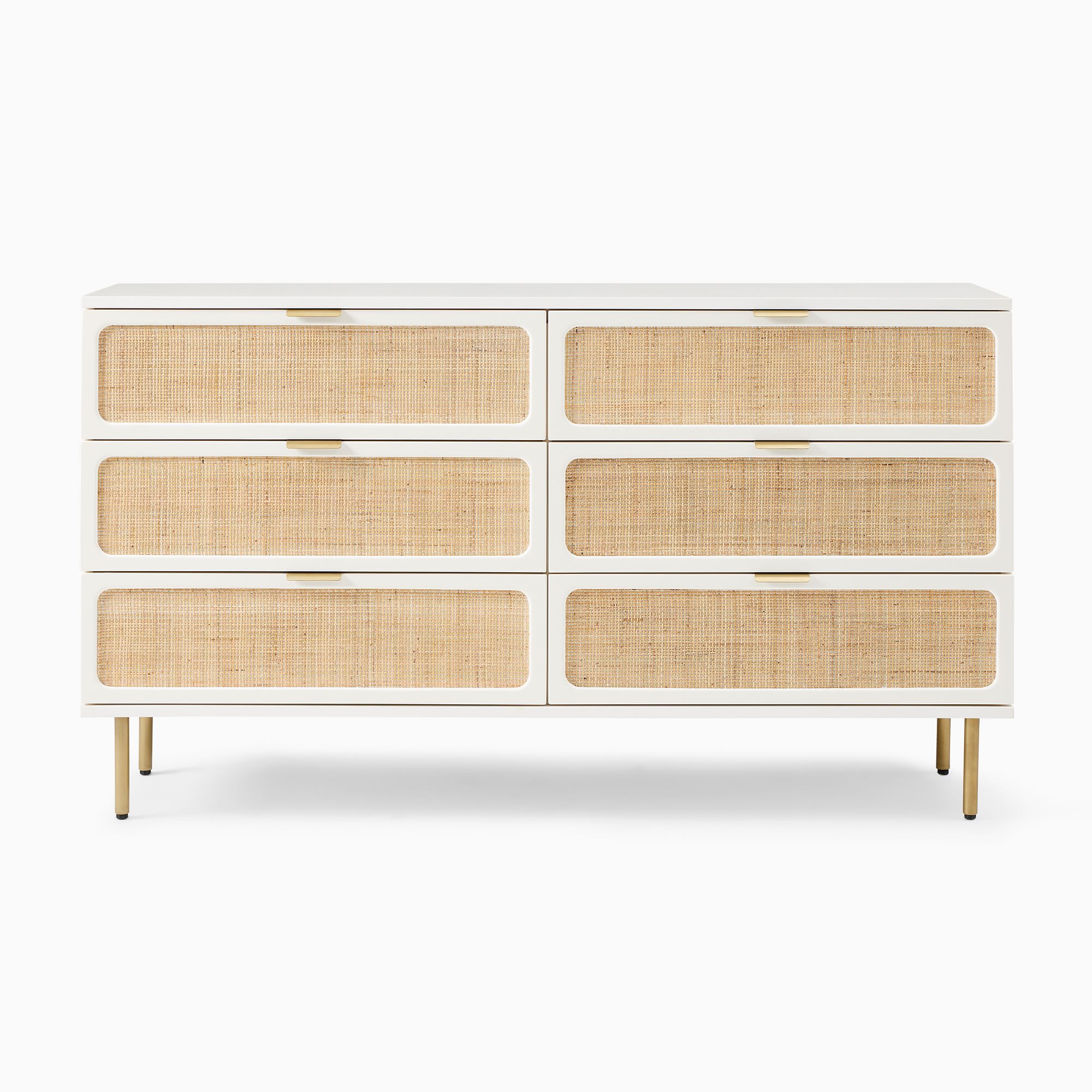 Ida Woven 6 Drawer Dresser thumbnail 4