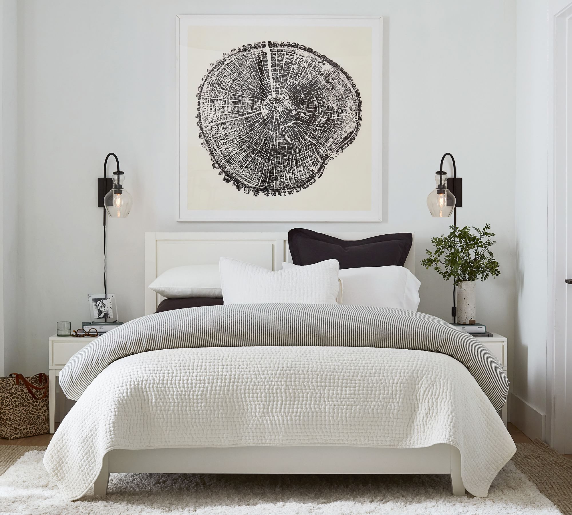 Wheaton Striped Linen Cotton Duvet-King thumbnail 2