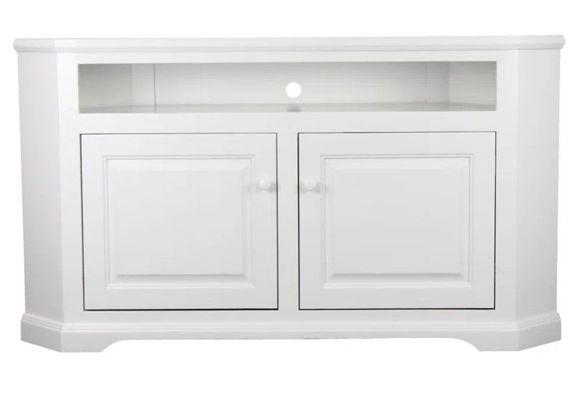 Inouye Solid Wood Corner TV Stand thumbnail 2