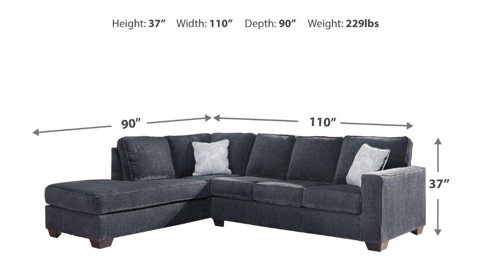 Altari 2-Piece Sectional with Chaise thumbnail 3