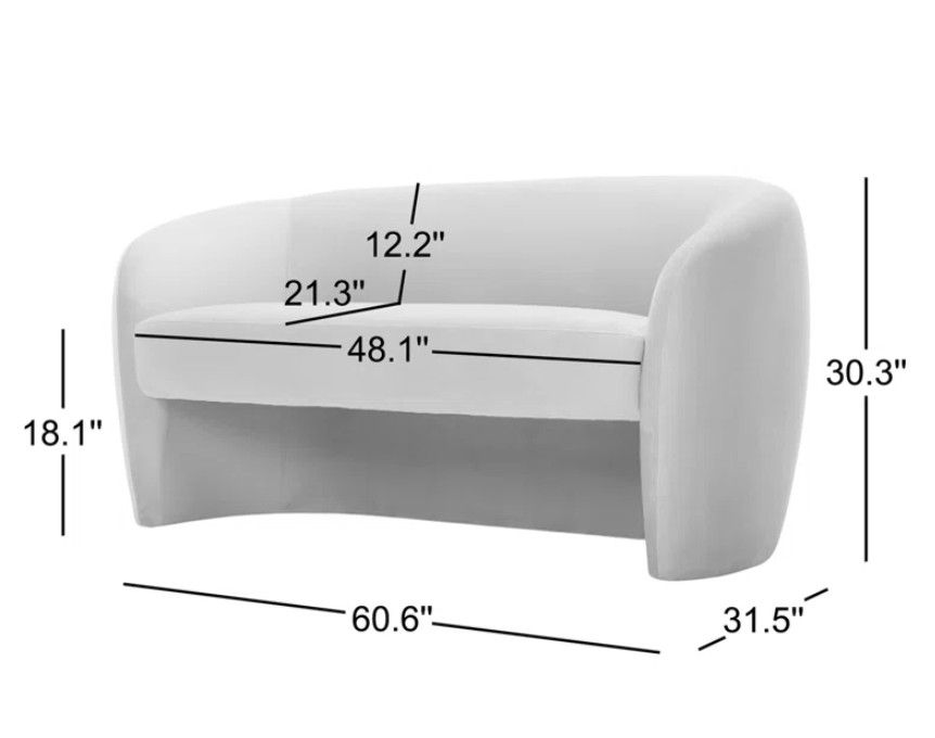 Kearney Upholstered Loveseat thumbnail 5