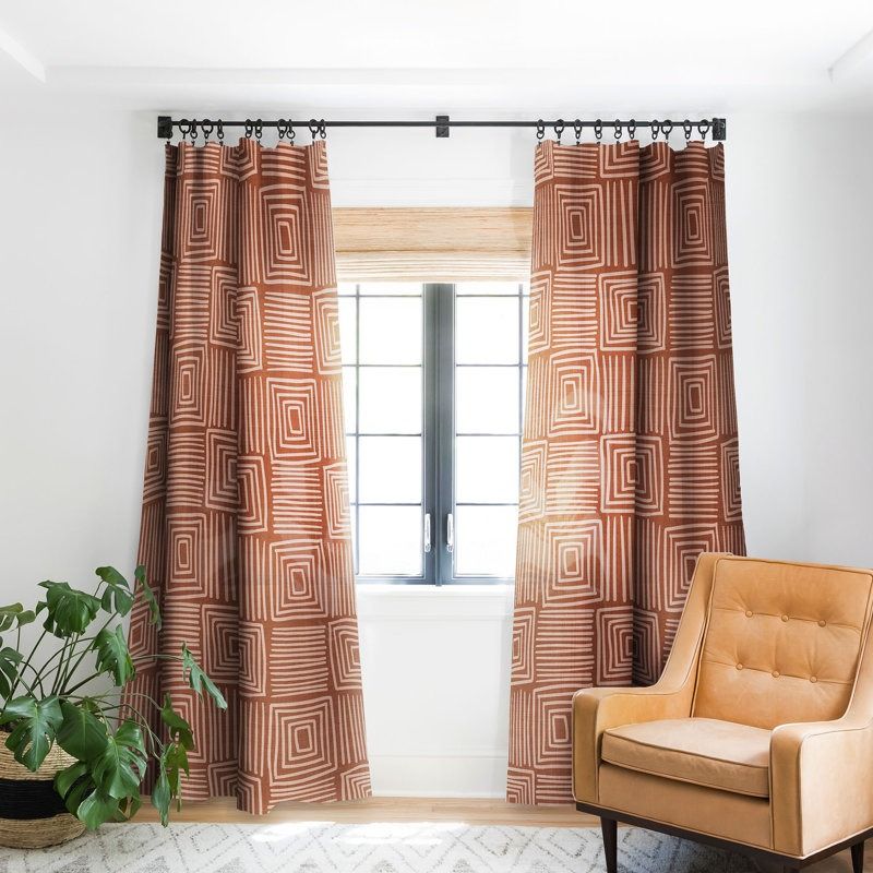 Becky Bailey Oasis Blackout Window Curtain Panel thumbnail 2