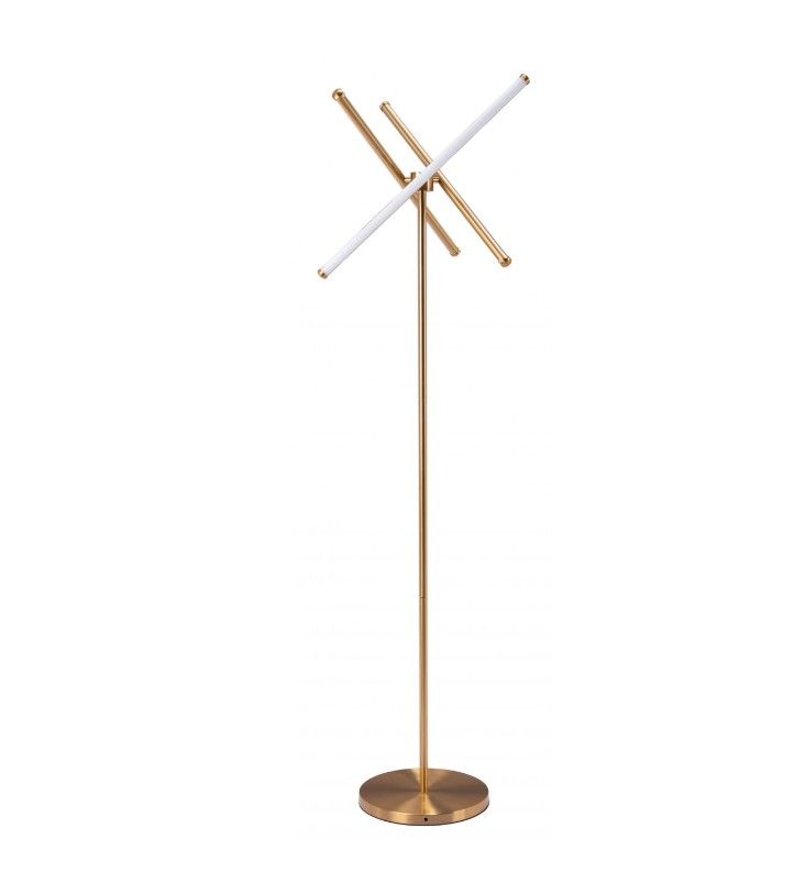 Grandin Brass Floor Lamp 