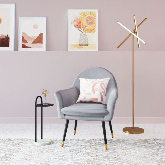 Grandin Brass Floor Lamp  thumbnail 2