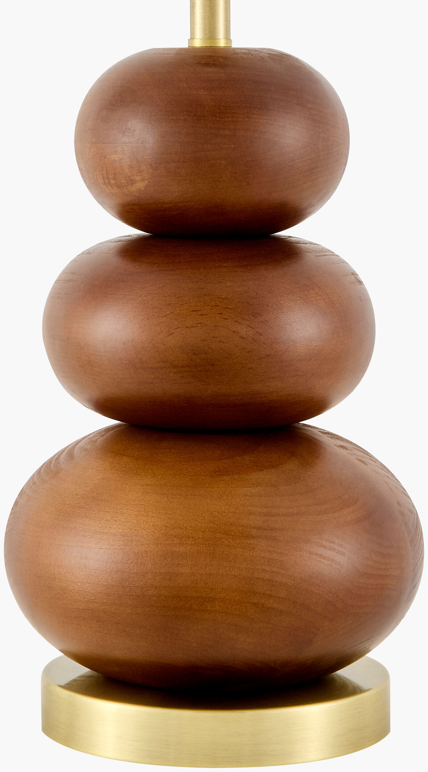 Stacked Wood table Lamp thumbnail 2