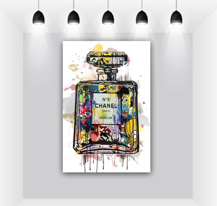 Graffiti Perfume Canvas thumbnail 3