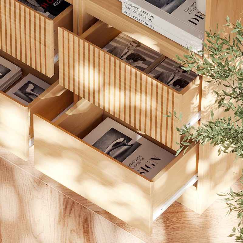 Branigans 5 Pcs 2-Tier Cube Bookshelf thumbnail 5
