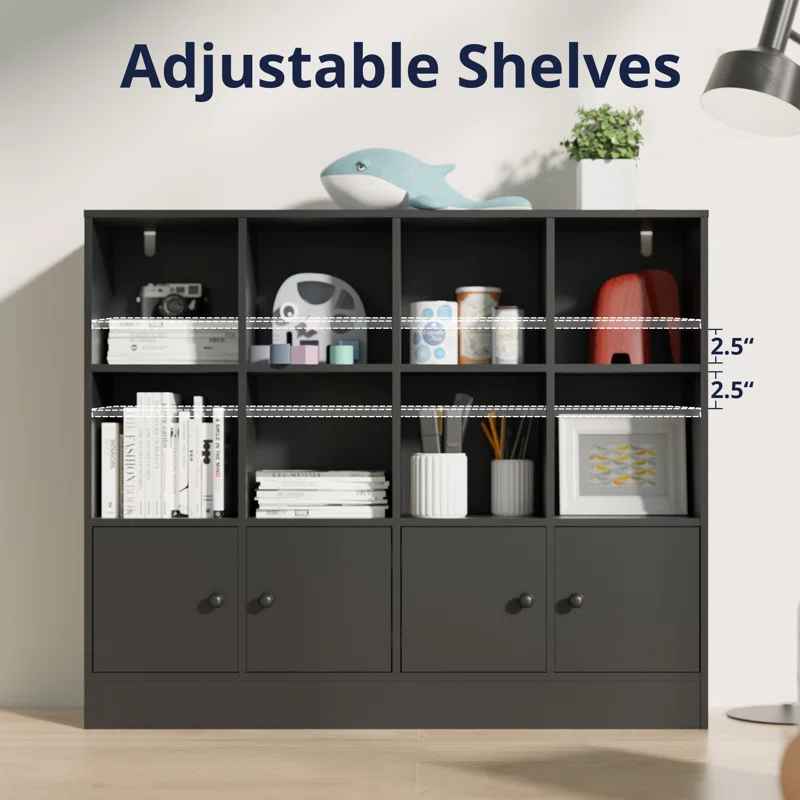 Kayliee 8 Cube Storage Bookcase thumbnail 2