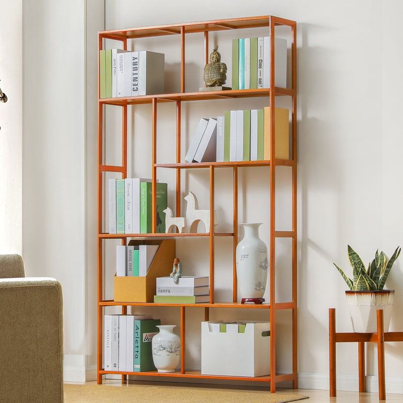 Bargersville Bamboo 5 Tiers Etagere Bookcase thumbnail 2