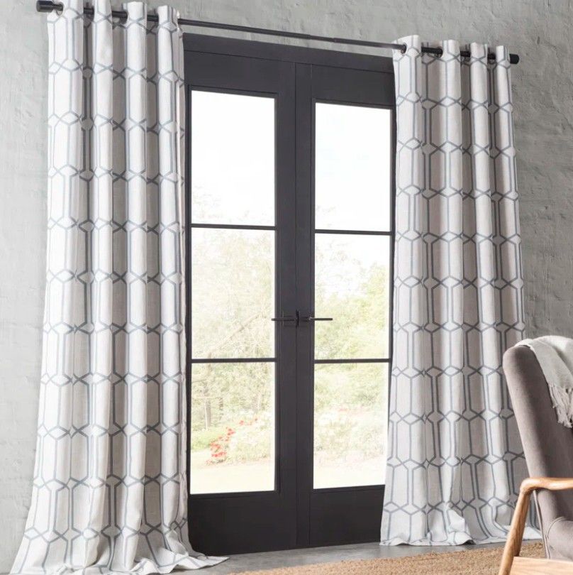 Albesa Room Darkening Single Curtain Panel thumbnail 2