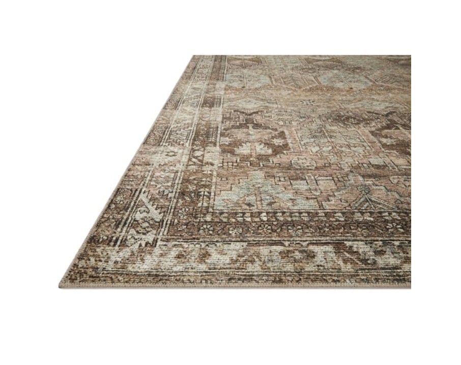 Billie BIL-03 Clay/Sage Printed Area Rug 2'6"x 9'6" thumbnail 2