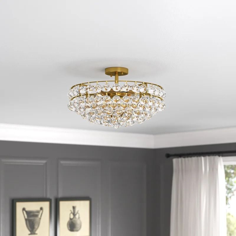 Kieron Semi Flush Mount thumbnail 2