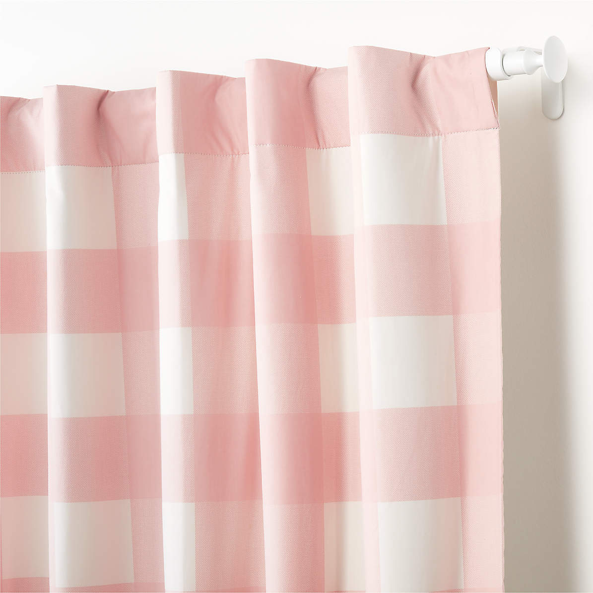 Pink Buffalo Check Blackout Curtains-96" thumbnail 3