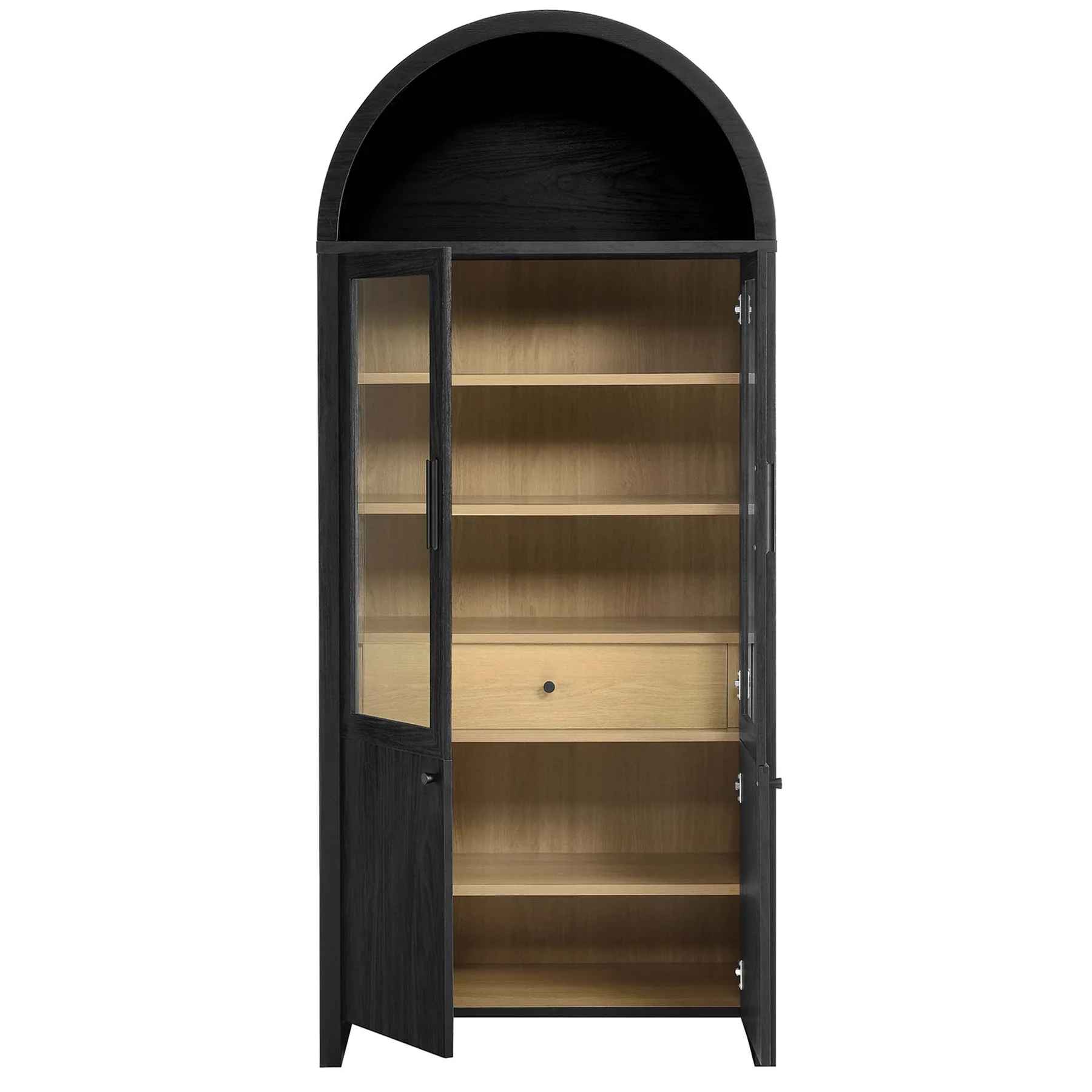 Ellis Arched Tall Display Cabinet thumbnail 5