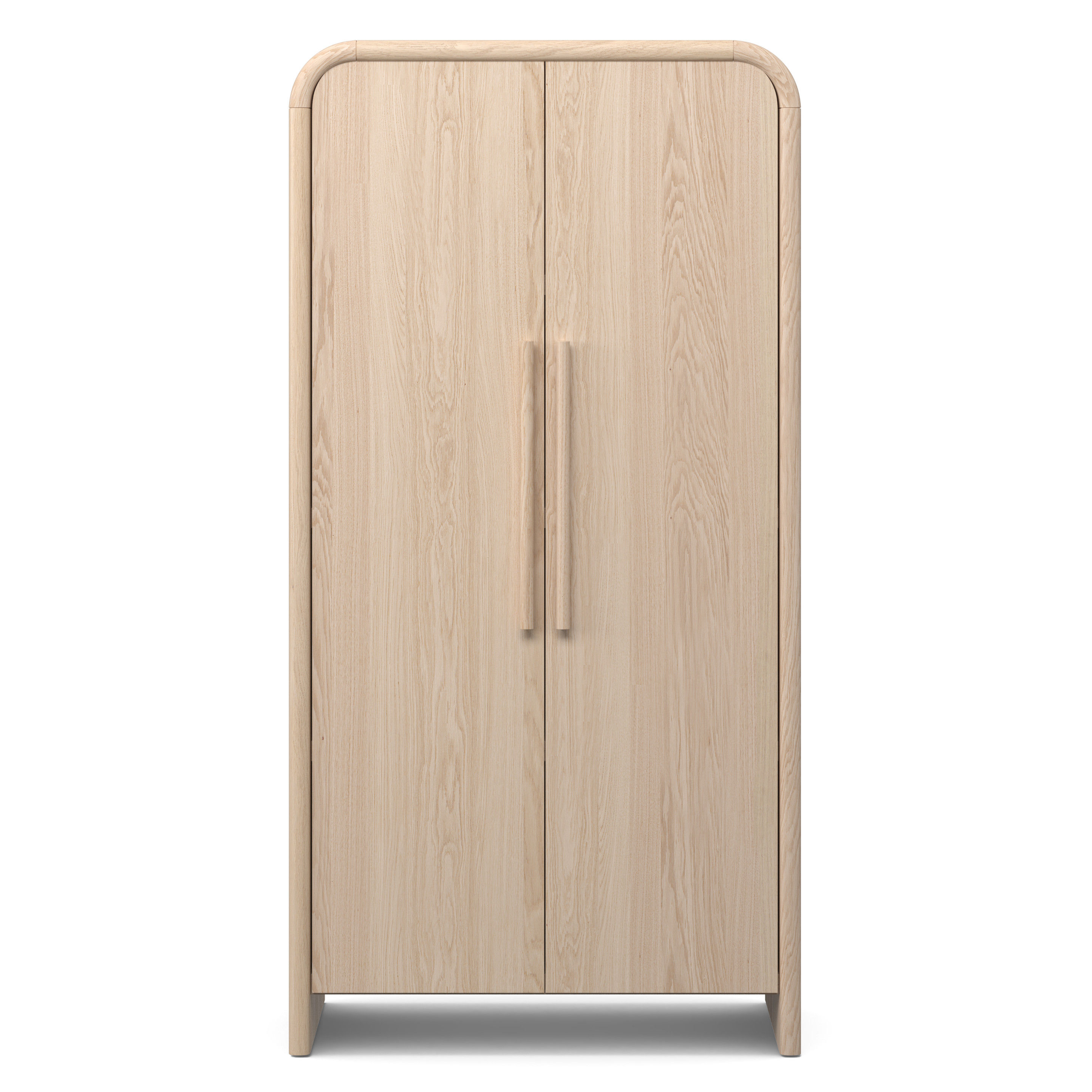 Faydra Enclosed Bookcase Natural Ash thumbnail 3