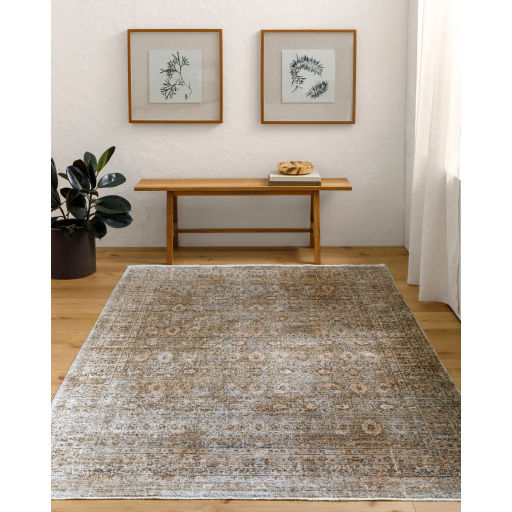 Margaret Botanical Medley Machine Woven Runner 2'7" x 7'3" thumbnail 2
