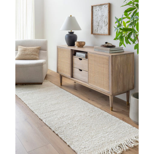 Jute JUTE BEIGE Handmade Rug 5' x 7'6" thumbnail 2