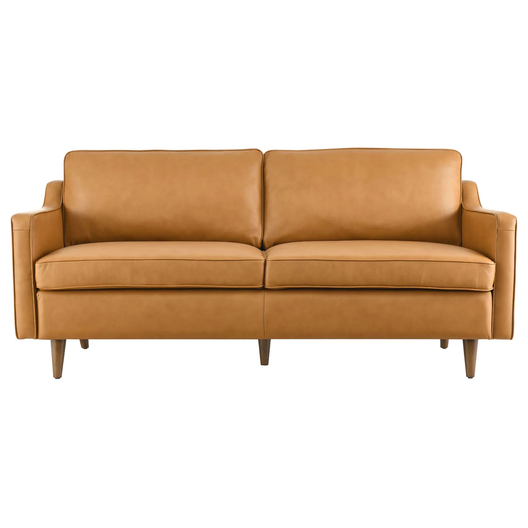 Impress Genuine Leather Sectional Tan thumbnail 2