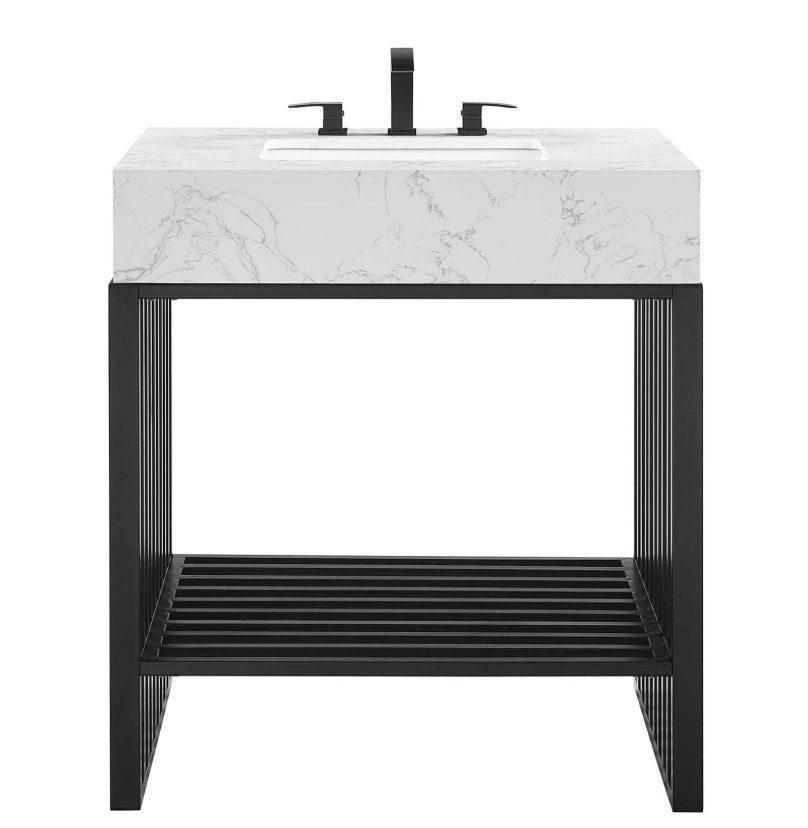 Gleam 30" Bathroom Vanity thumbnail 4