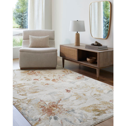 Roseanne Radiant Machine Woven Rug 2' x 2'11" thumbnail 2