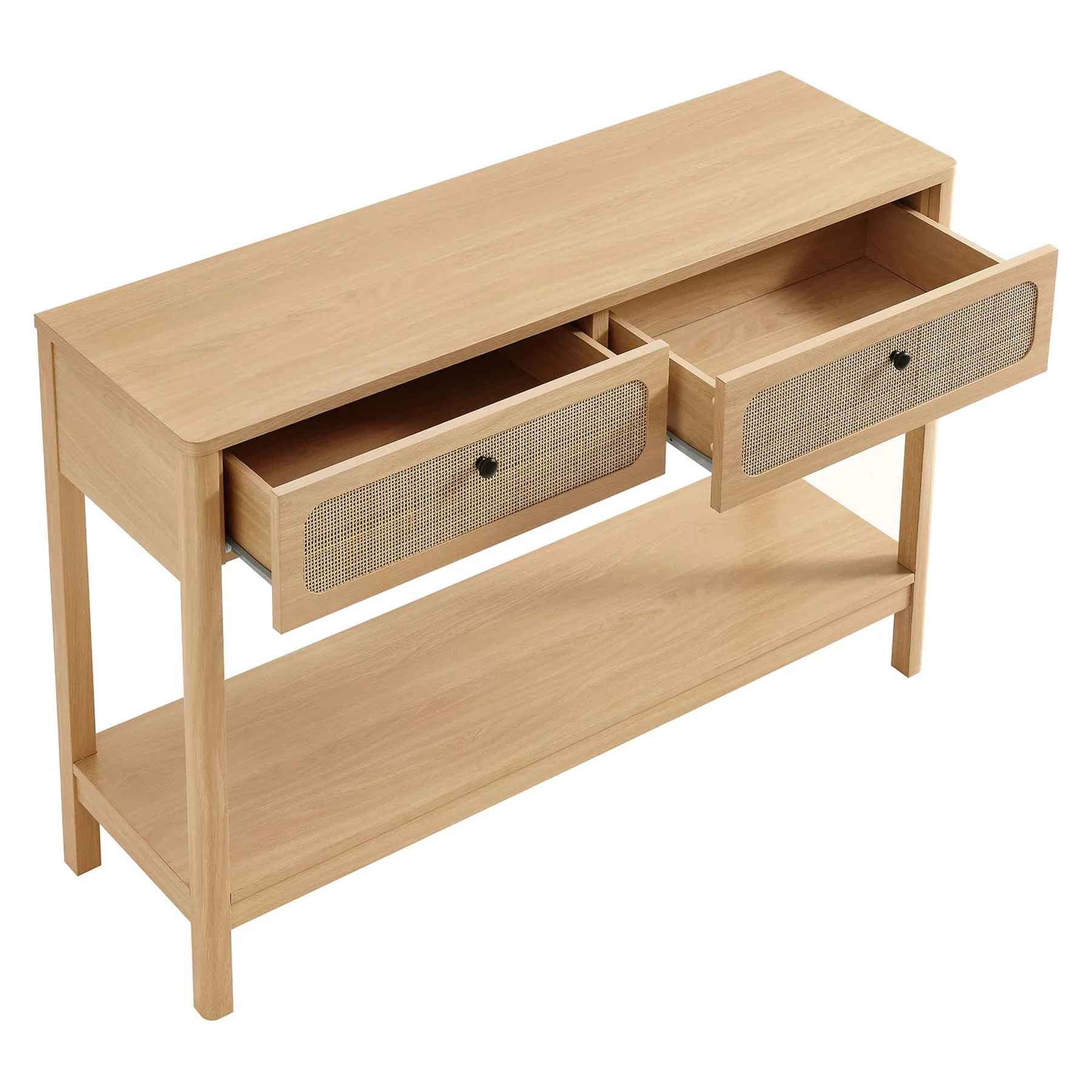 Chantilly Walnut Entrance Console Table thumbnail 5