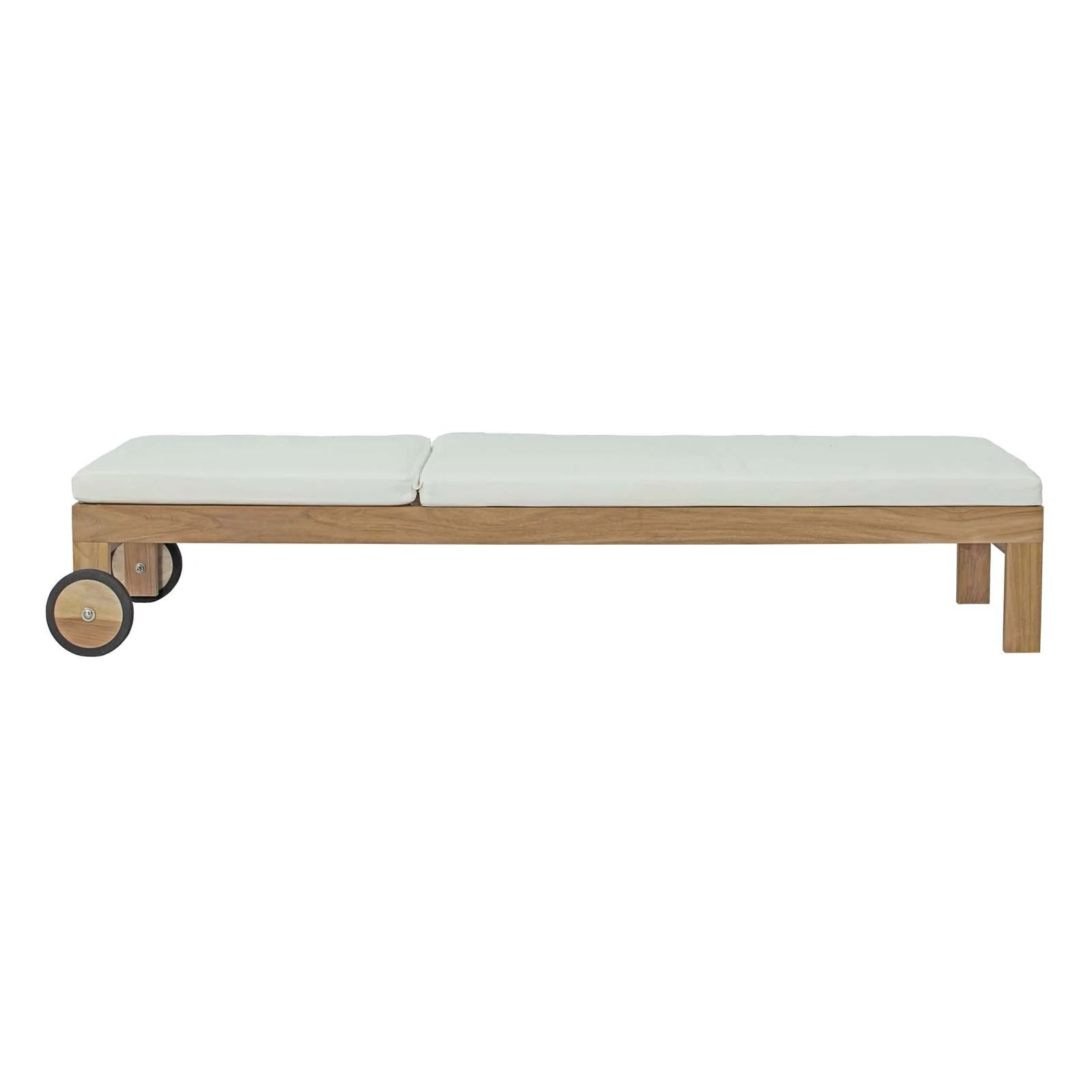 Urban Oasis Patio Teak Chaise thumbnail 3