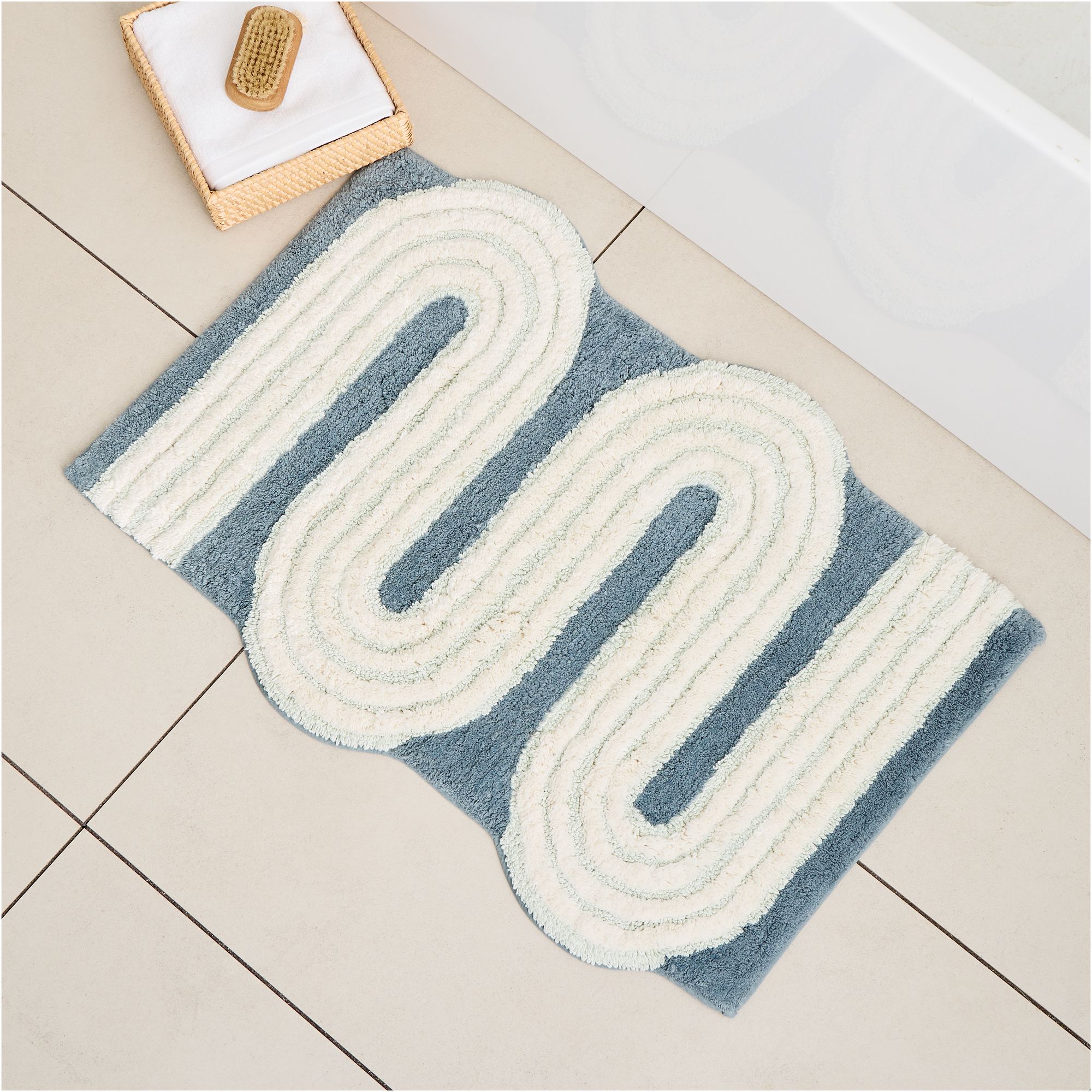 Swoosh Bath Mat thumbnail 2
