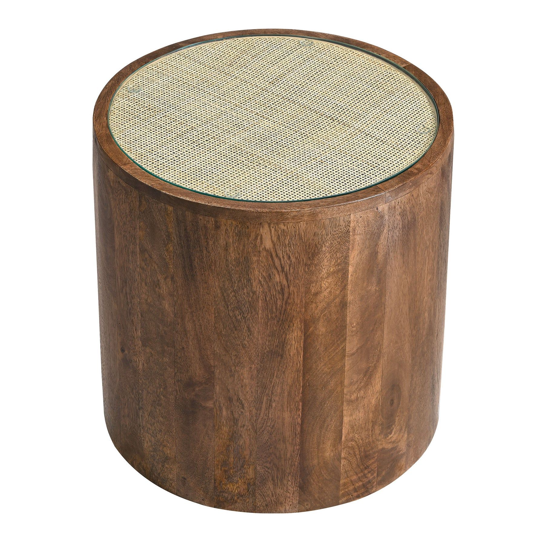 Tuscany Rustic Rattan Side Table thumbnail 2