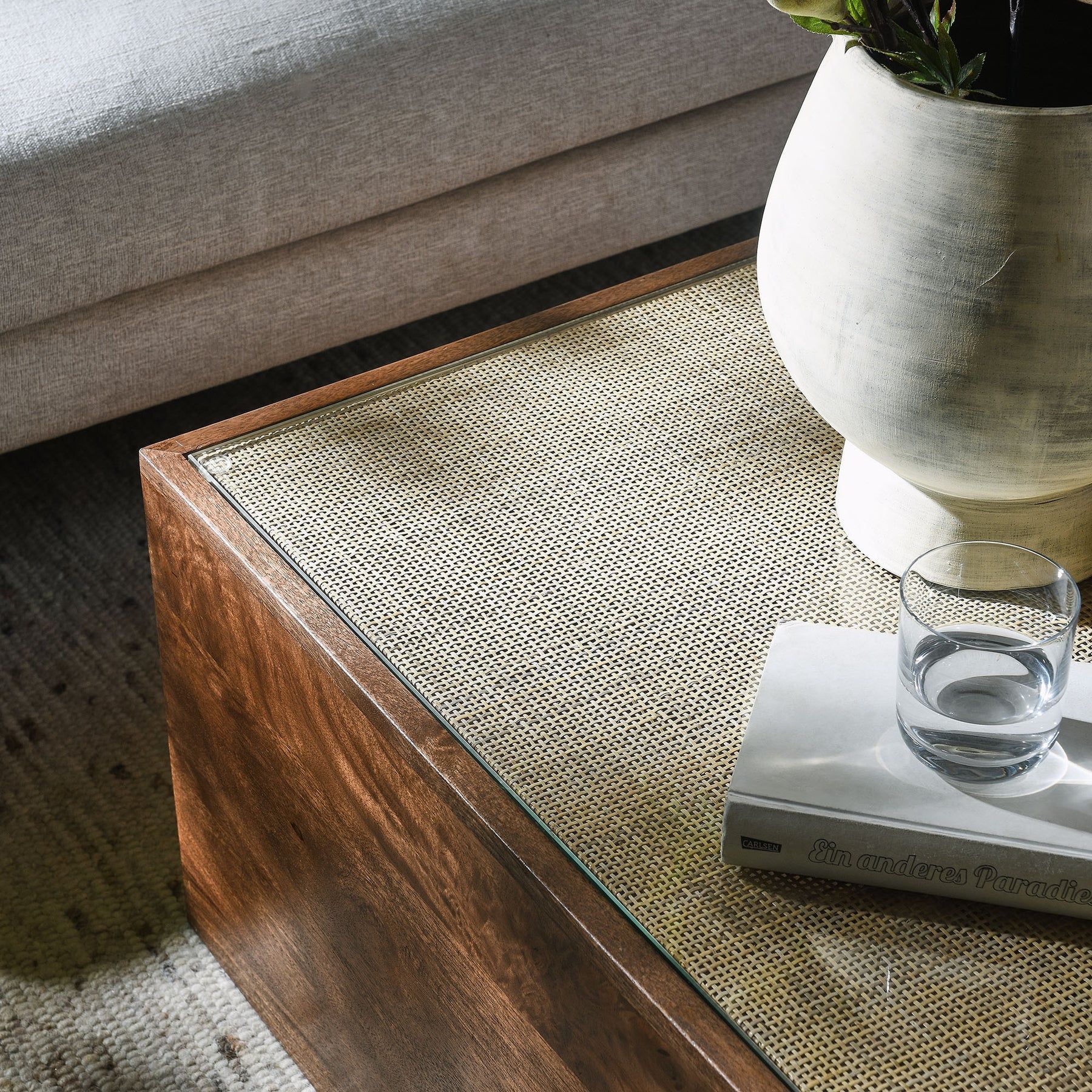 Trellis Square Style Coffee Table thumbnail 6