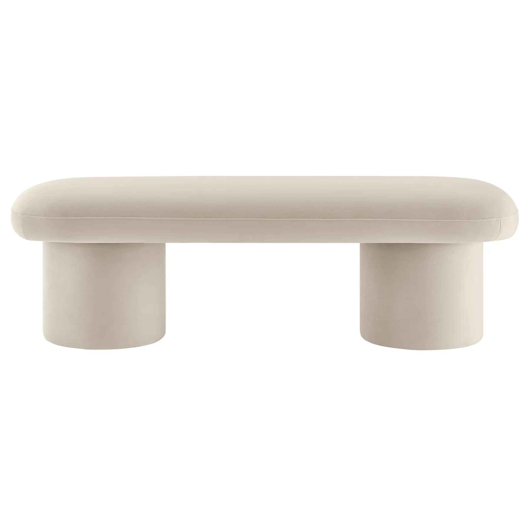 Ophelia Plush Velvet Bench thumbnail 3