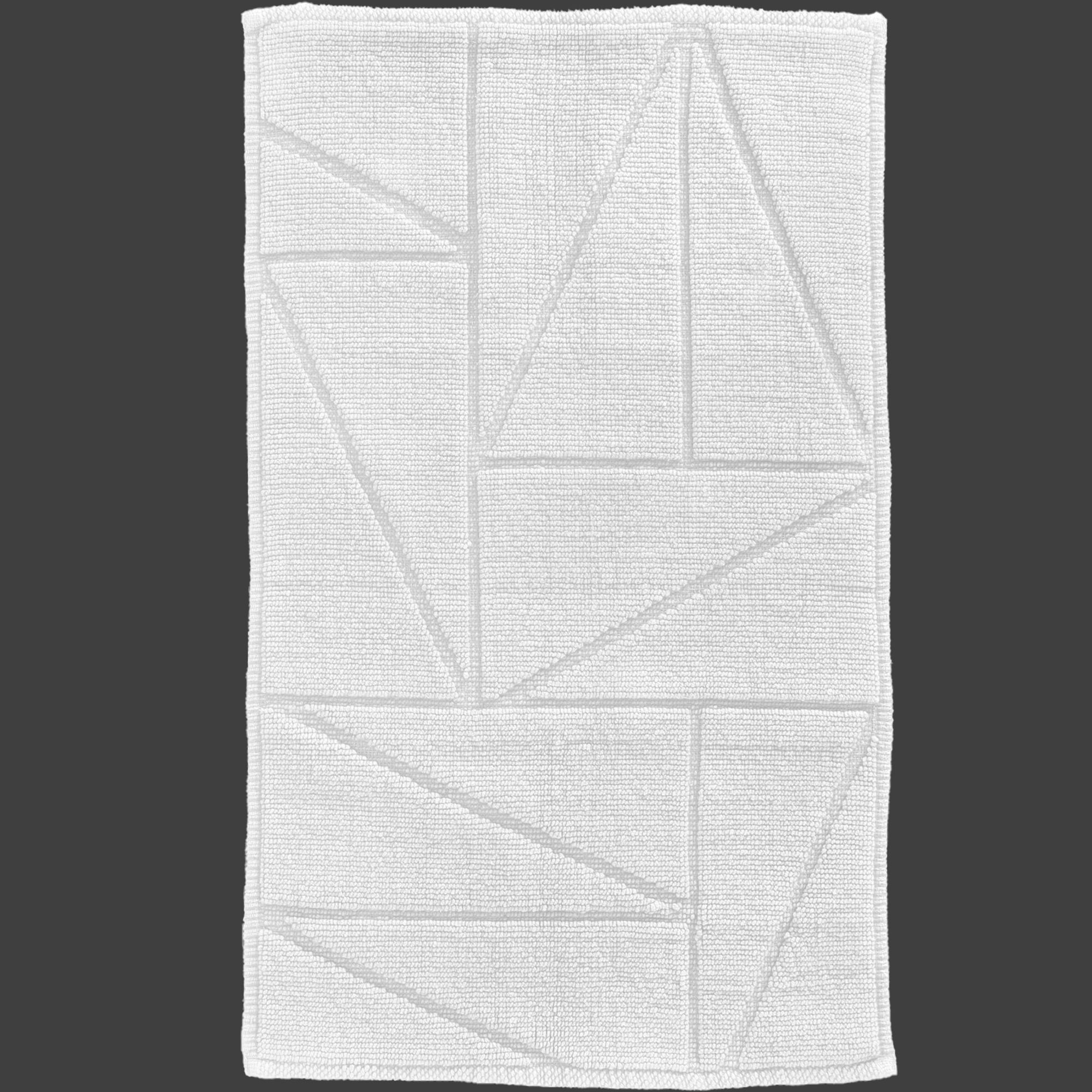 Triangle Sculpted Bath Mat thumbnail 3