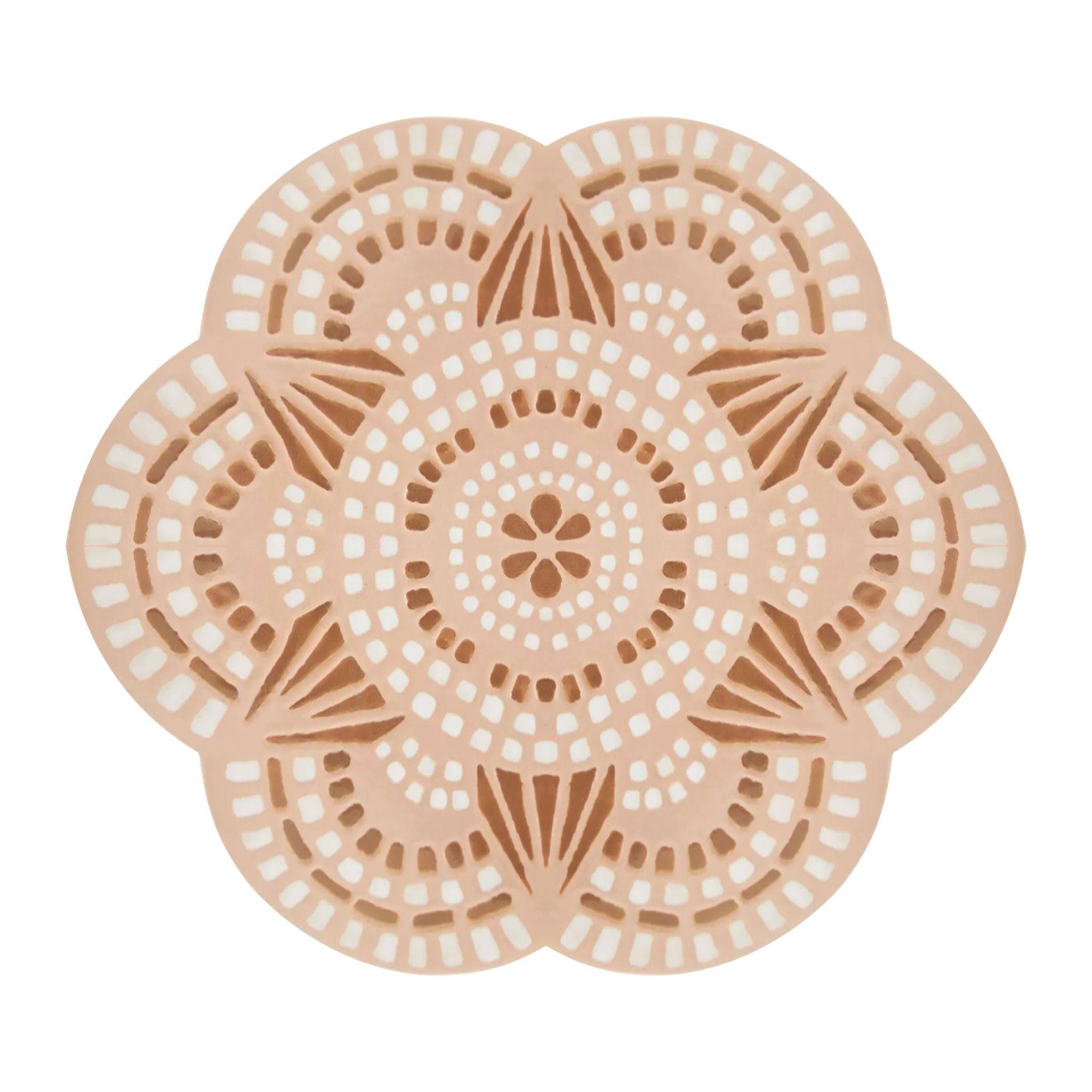 Scalloped Ceramic Side Table thumbnail 4