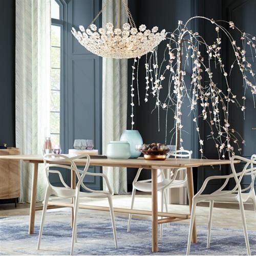 Regina Andrew Charlotte Hollywood Regency Natural Brass Steel Chandelier thumbnail 2