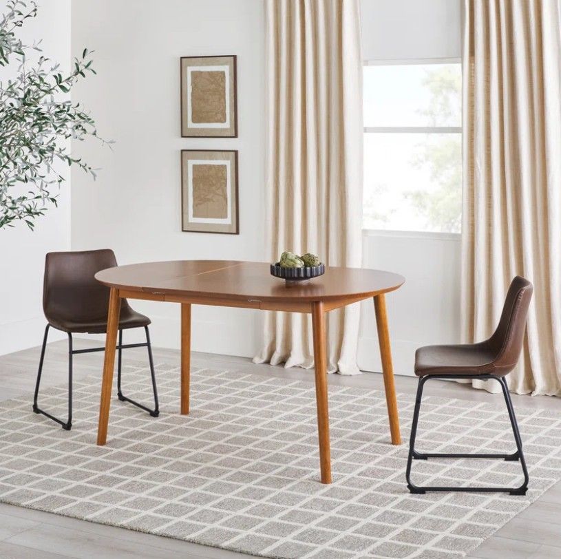 Linelle Solid Wood Extendable Dining Table thumbnail 2