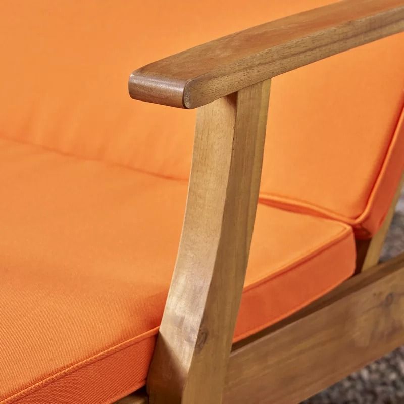 Reisterstown 79.25 Long Reclining Acacia Double Chaise thumbnail 3