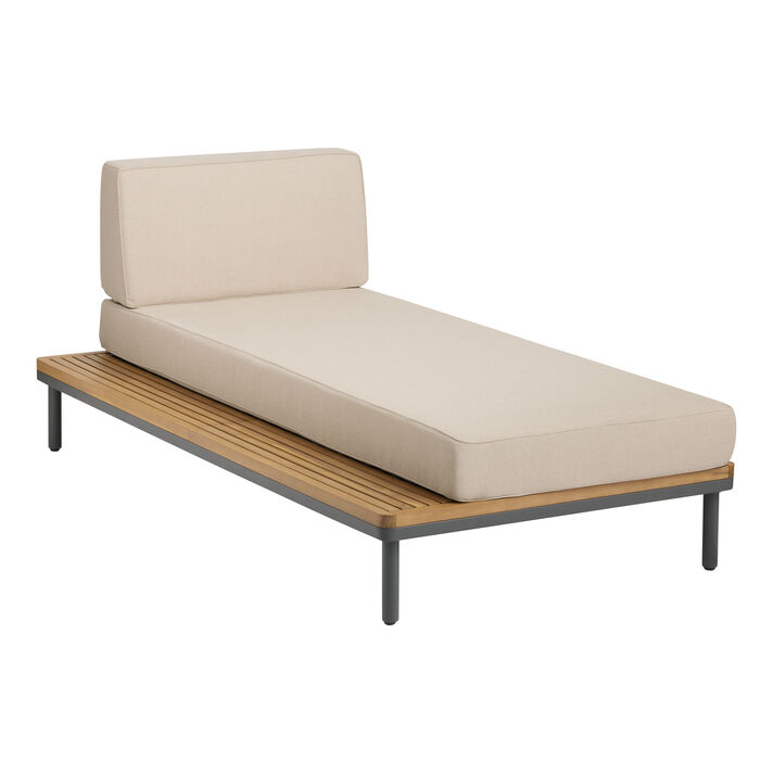 Andorra 2 Piece Outdoor Chaise Lounge Set thumbnail 2
