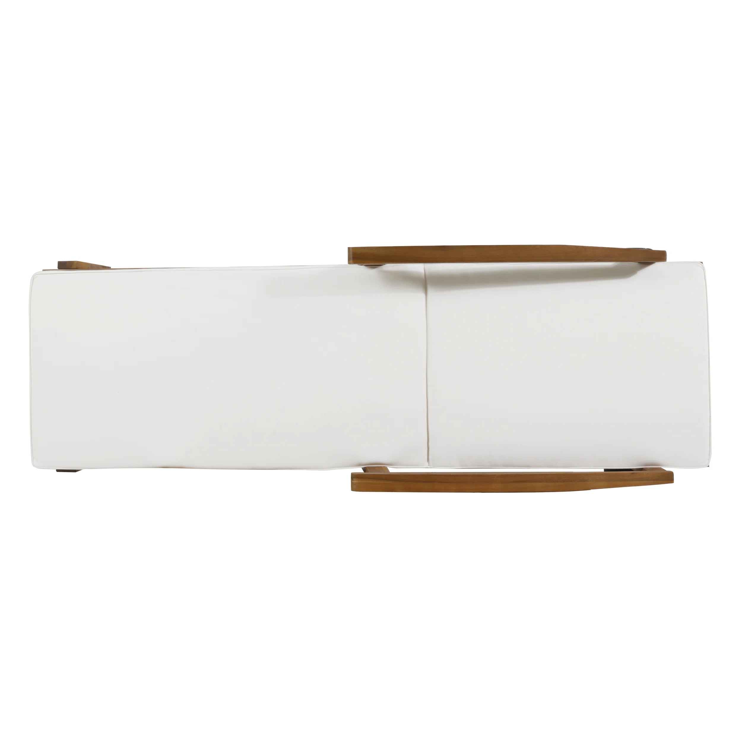 Saeon Outdoor Acacia Chaise Lounge Set thumbnail 6