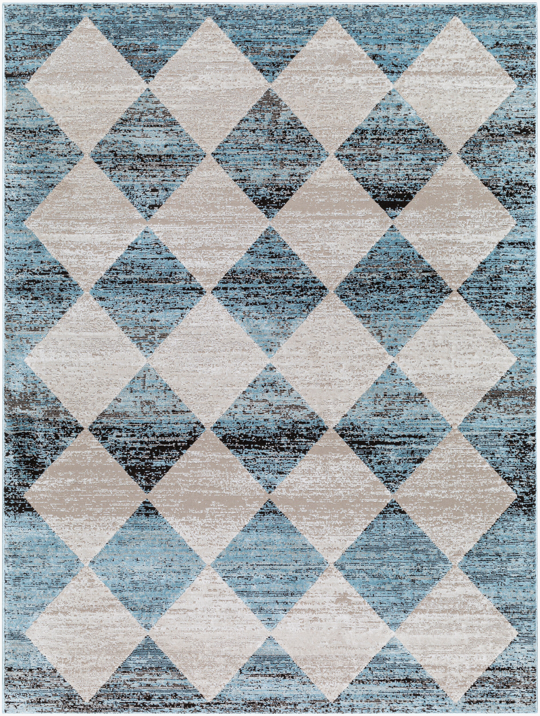 Allegro Artisan Abstract Machine Woven Rug 6'7" x 9'